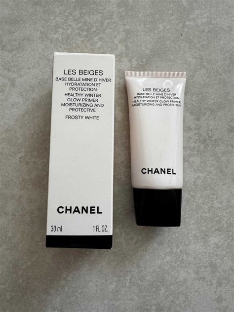 chanel frosty white primer|Chanel les beiges winter glow.